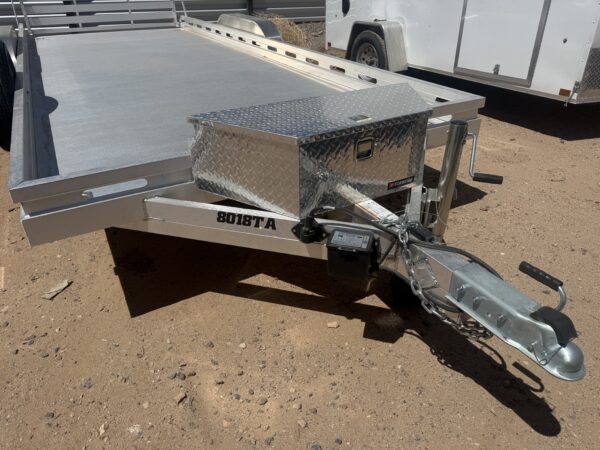18x80 All Aluminum, 8K GVWR, Tandem Axle (8018TA-EL-R-BT-RTD)