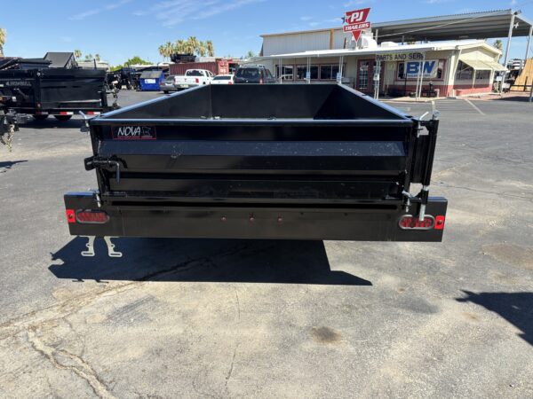 10x60 Single Axle Dump, 5K GVWR, 16" Sides
