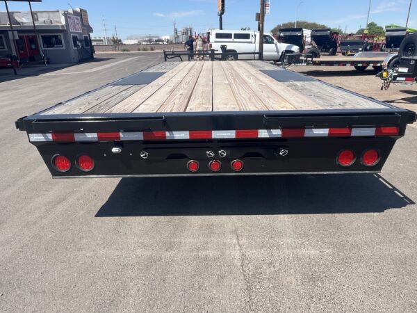 20x102 Tandem Axle Deckover, 14K GVWR, Slide-In Ramps