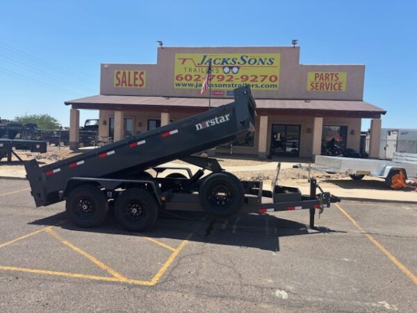 14x83 Norstar Tandem Axle Dump, 14K GVWR, 20" Sides