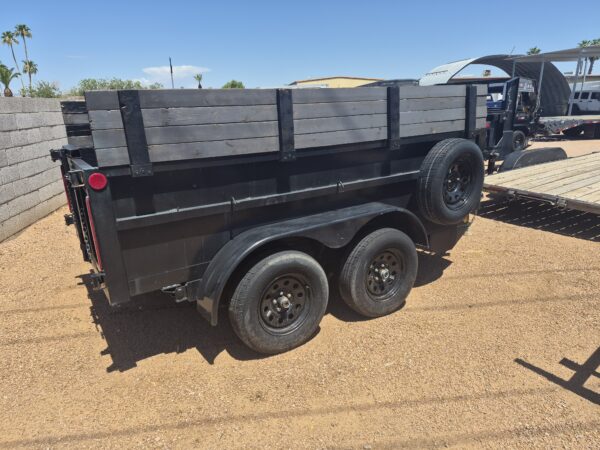 2024 LNTL 5x10 dump 7k GVW