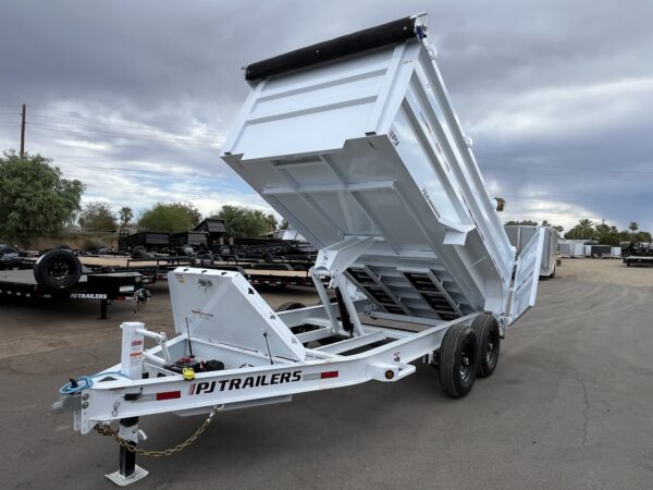 14x83 Tandem Axle, 15,400 GVWR, Low Pro Dump, 48" Sides