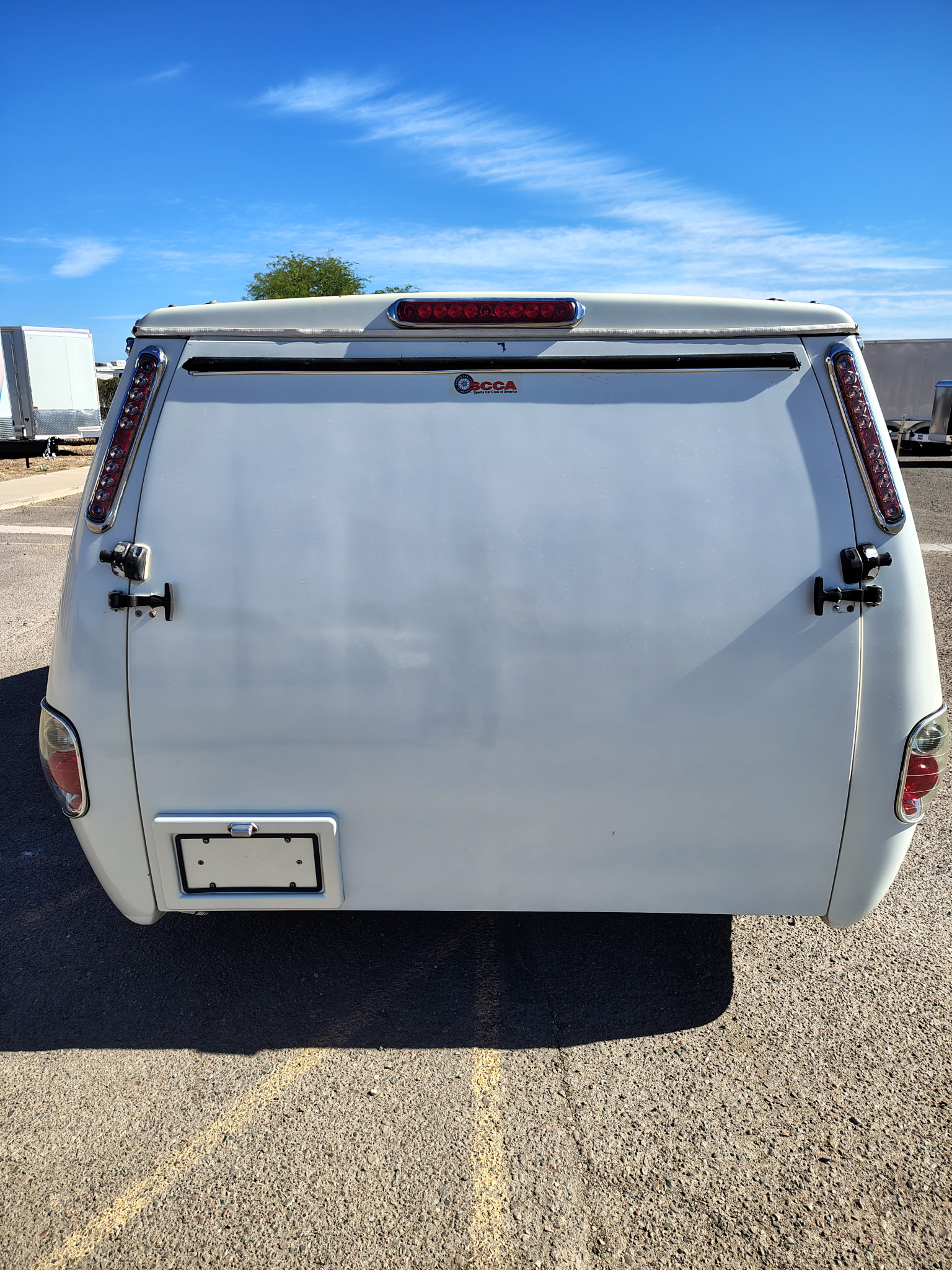 Custom 12' Fiberglass Motorcycle Hauler - Image 12