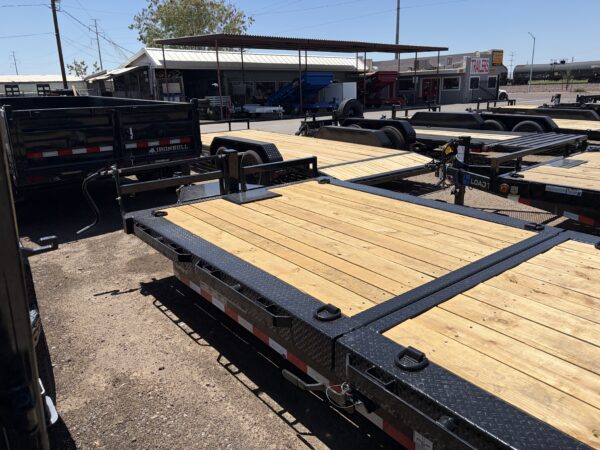 24x83 IronBull Tandem Axle, 14K GVWR, Low-Pro Gravity Tilt