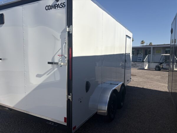 16x7 Indigo DLX, 7K GVWR, Ramp Door
