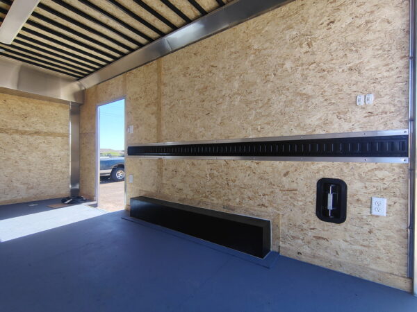 16x8.5 PXT Hammer, 7K GVWR, Workbench, Ladder Rack, 6" Additional Height, Ramp Door