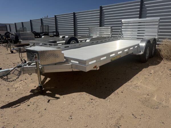 18x80 All Aluminum, 8K GVWR, Tandem Axle (8018TA-EL-R-BT-RTD)