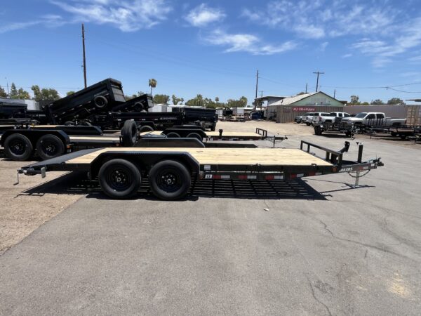 18x83 Tandem Axle Channel Equipment, 10K GVWR, Slide-In Ramps