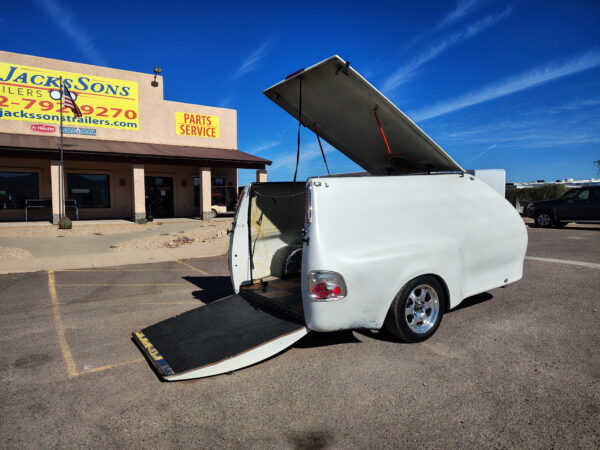 Custom 12' Fiberglass Motorcycle Hauler