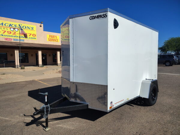 10x6 Indigo DLX, 3K GVWR, Ramp Door