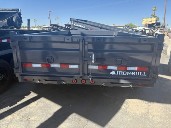 14x83 IronBull Tandem Axle Dump, 15K GVWR, 24" Sides