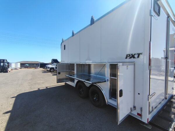 16x8.5 PXT Hammer, 7K GVWR, Workbench, Ladder Rack, 6" Additional Height, Ramp Door