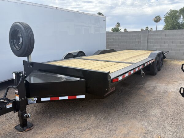 24x102 Tandem Axle, 17.6K GVWR, Wide Body Tilt