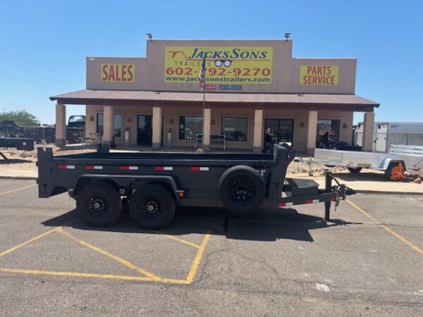 14x83 Norstar Tandem Axle Dump, 14K GVWR, 20" Sides