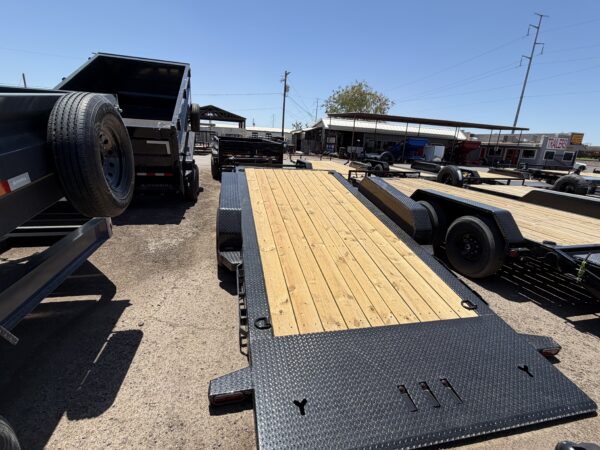 24x83 IronBull Tandem Axle, 14K GVWR, Low-Pro Gravity Tilt