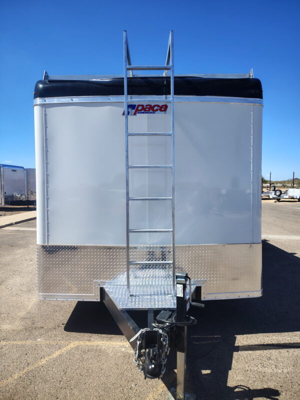 16x8.5 PXT Hammer, 7K GVWR, Workbench, Ladder Rack, 6" Additional Height, Ramp Door
