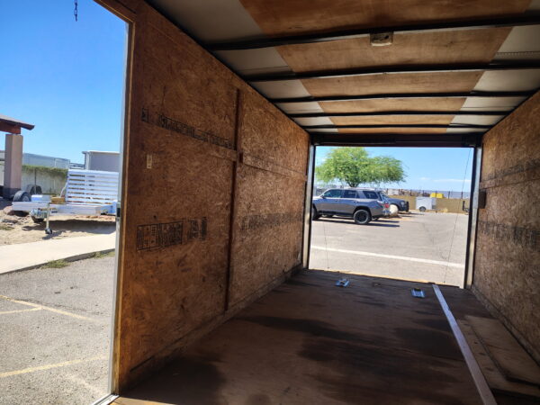16 x 7 Tandem Axle, Enclosed Cargo, 7K GVWR