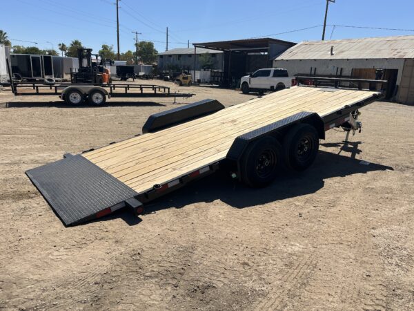 20x83 Tandem Axle, 10K GVWR, Hydraulic Quick Tilt