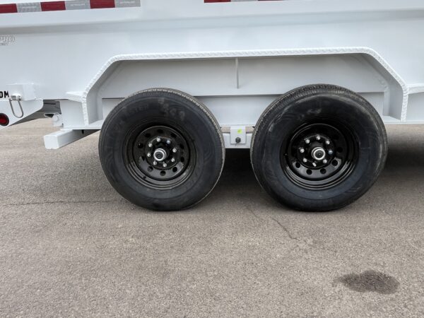 14x83 Tandem Axle, 15,400 GVWR, Low Pro Dump, 48" Sides