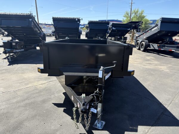10x60 Single Axle Dump, 5K GVWR, 16" Sides