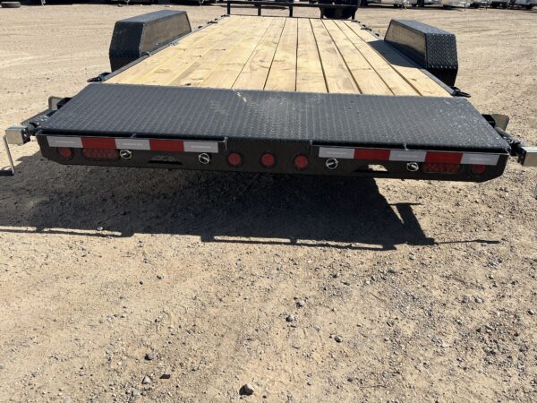 20x83 Tandem Axle Channel Equipment, 10K GVWR, Slide-In Ramps