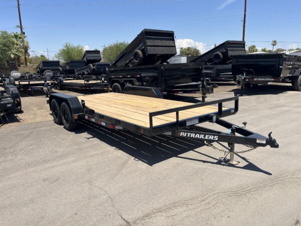 18x83 Tandem Axle, 7K GVWR, Car Hauler