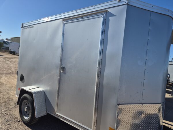 Wells Cargo 6x10 ramp door, side door, ladder rack