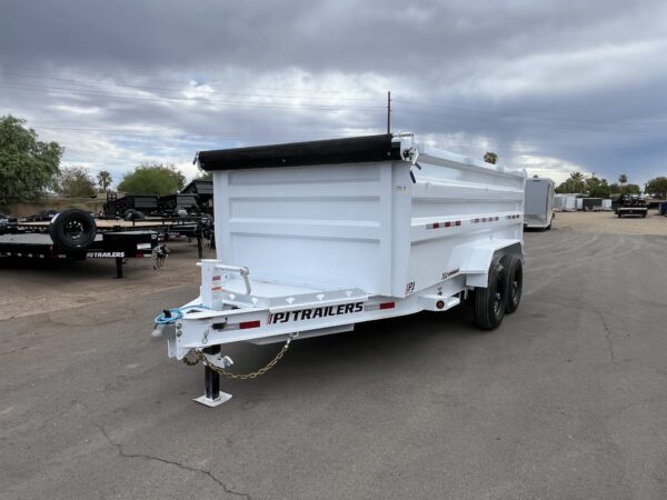 14x83 Tandem Axle, 15,400 GVWR, Low Pro Dump, 48" Sides