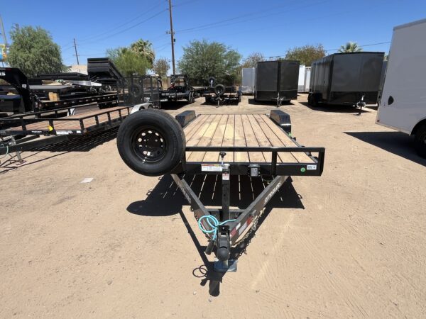 20x83 Tandem Axle Channel Equipment, 10K GVWR, Slide-In Ramps