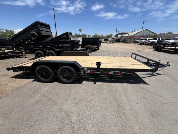 18x83 Tandem Axle, 7K GVWR, Car Hauler