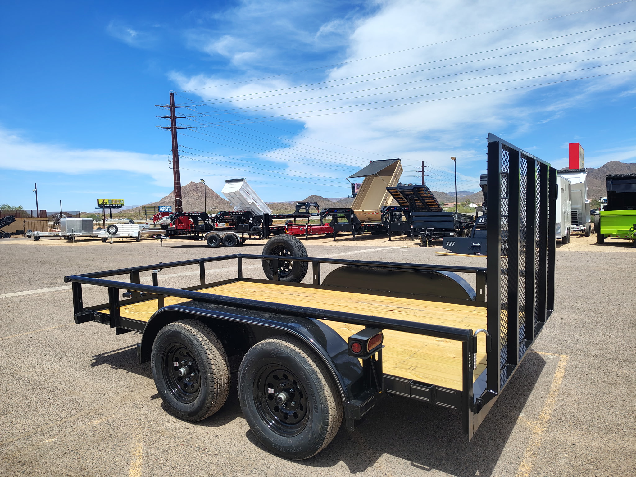 12x83 Utility Tandem Axle, 7K GVWR - Image 5