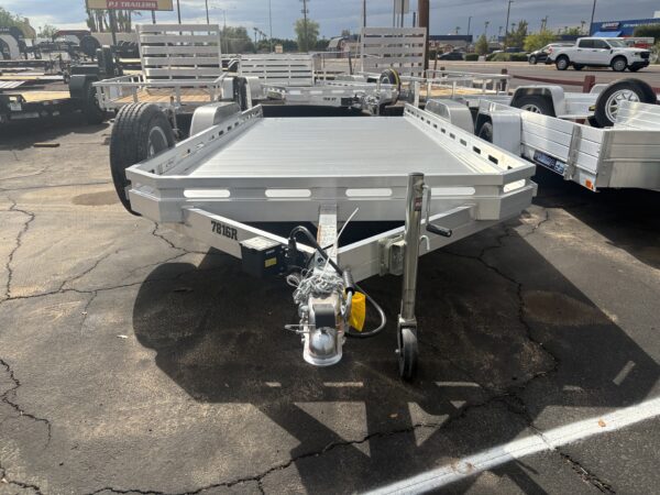 16x78 All Aluminum, 7K GVWR, Tandem Axle (7816TA-EL-R-RTD)