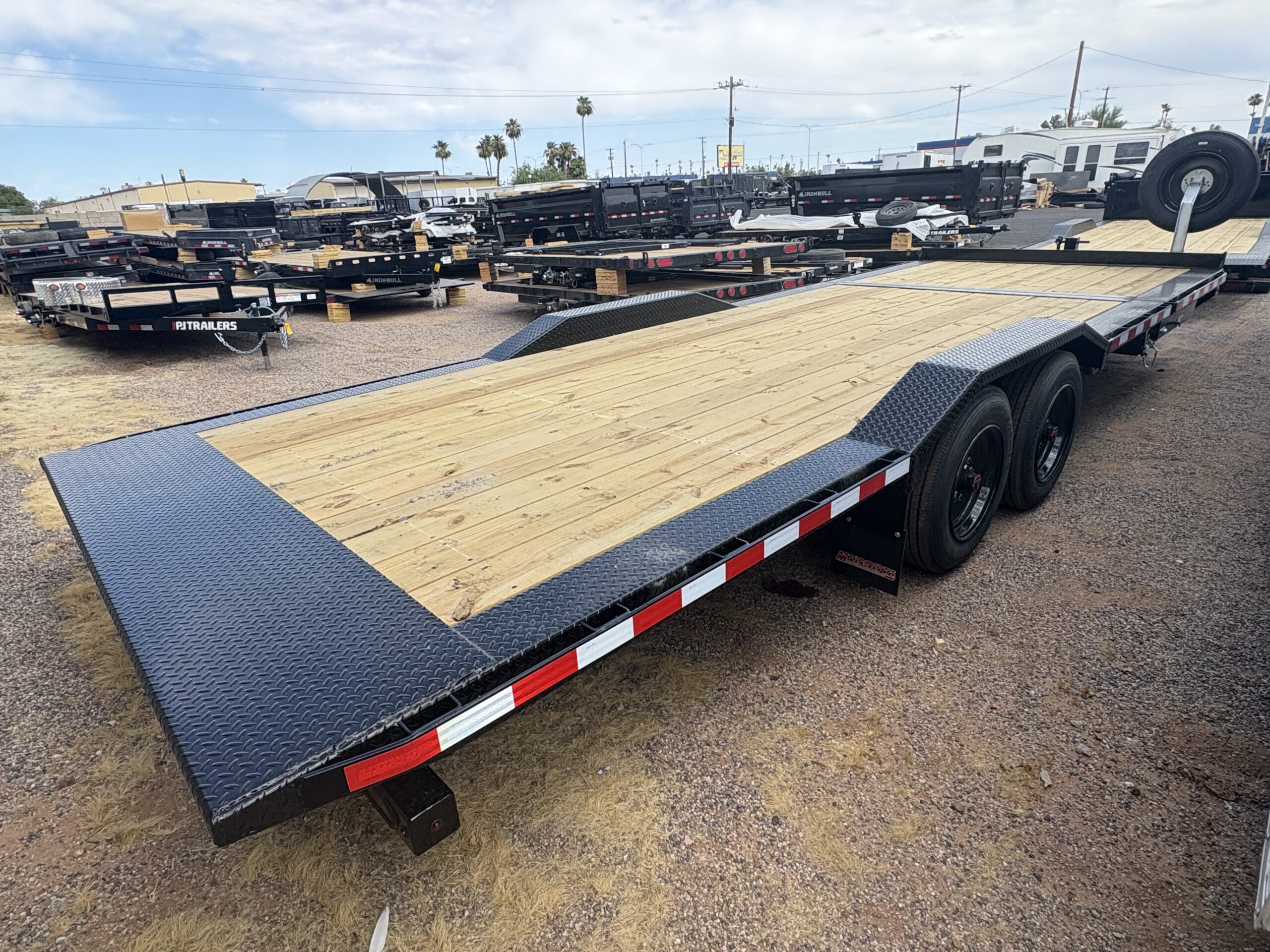24x102 Tandem Axle, 17.6K GVWR, Wide Body Tilt - Image 5