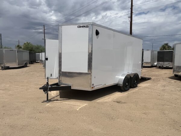 14x7 Jasper SE, 7K GVWR, Ramp Door