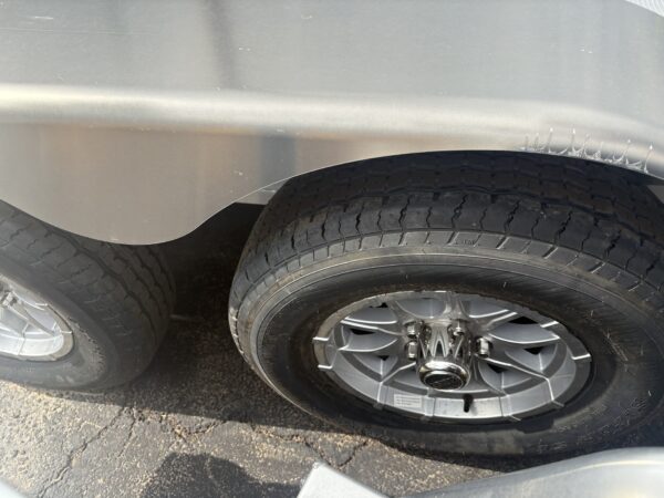 16x78 All Aluminum, 7K GVWR, Tandem Axle, W/ Bi-Fold Tailgate (7816TA-EL-BT-RTD)