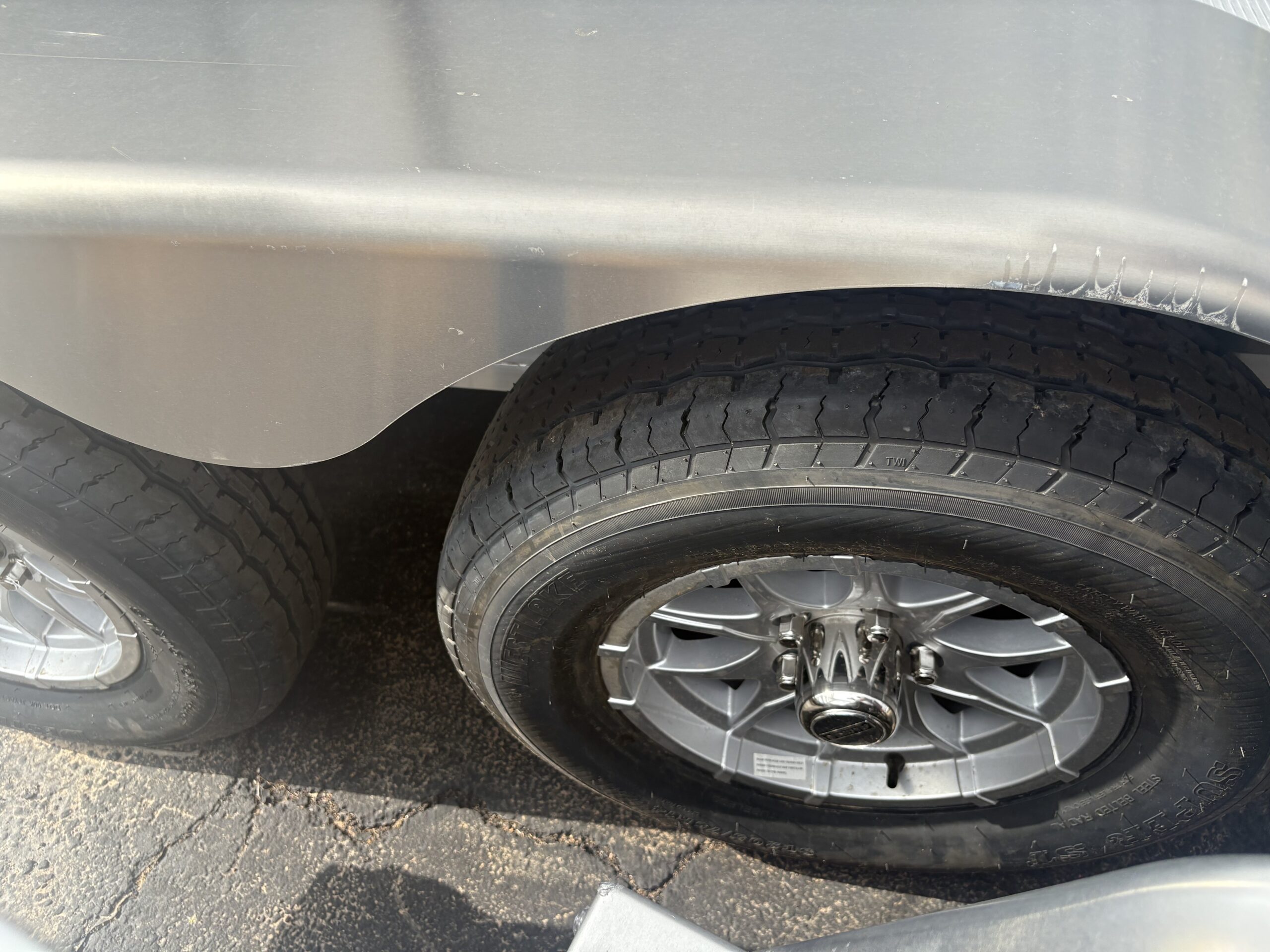 16x78 All Aluminum, 7K GVWR, Tandem Axle, W/ Bi-Fold Tailgate (7816TA-EL-BT-RTD) - Image 3