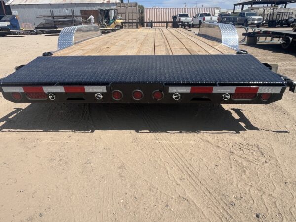 20x83 Tandem Axle Channel Equipment, 10K GVWR, Slide-In Ramps