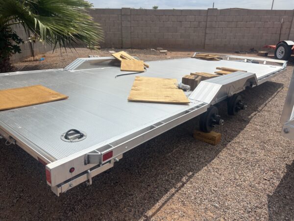 20x102 All Aluminum Wide Body, 10K GVWR, Heavy Tandem Axle, Drive-Over Fenders (WB20H-TA-EL-DOF-R-RR-RTD)