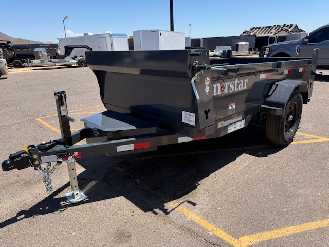 10x60 Norstar Single Axle Dump, 7K GVWR, 20" Side - Image 2