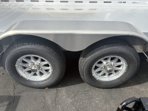18x80 All Aluminum, 8.5K GVWR, Tandem Axle, W/ Tailgate (8018TA-EL-R-TG-RTD)
