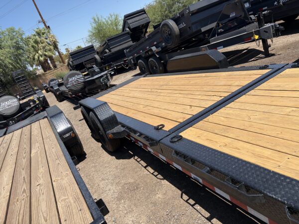 24x83 IronBull Tandem Axle, 14K GVWR, Low-Pro Gravity Tilt
