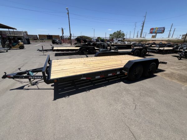 18x83 Tandem Axle, 7K GVWR, Car Hauler