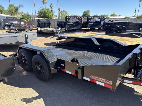 14x79.5 Tandem Axle, 15.4K GVWR, Heavy Equipment Tilt