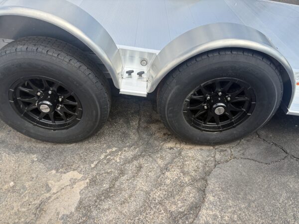 20x82 All Aluminum, 10K GVWR, Tandem Axle, XL Tilt w/ Cargo Box (8220H-XL-TILT-TA-EL-RTD-CB)