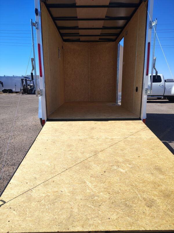 10x6 Indigo DLX, 3K GVWR, Ramp Door