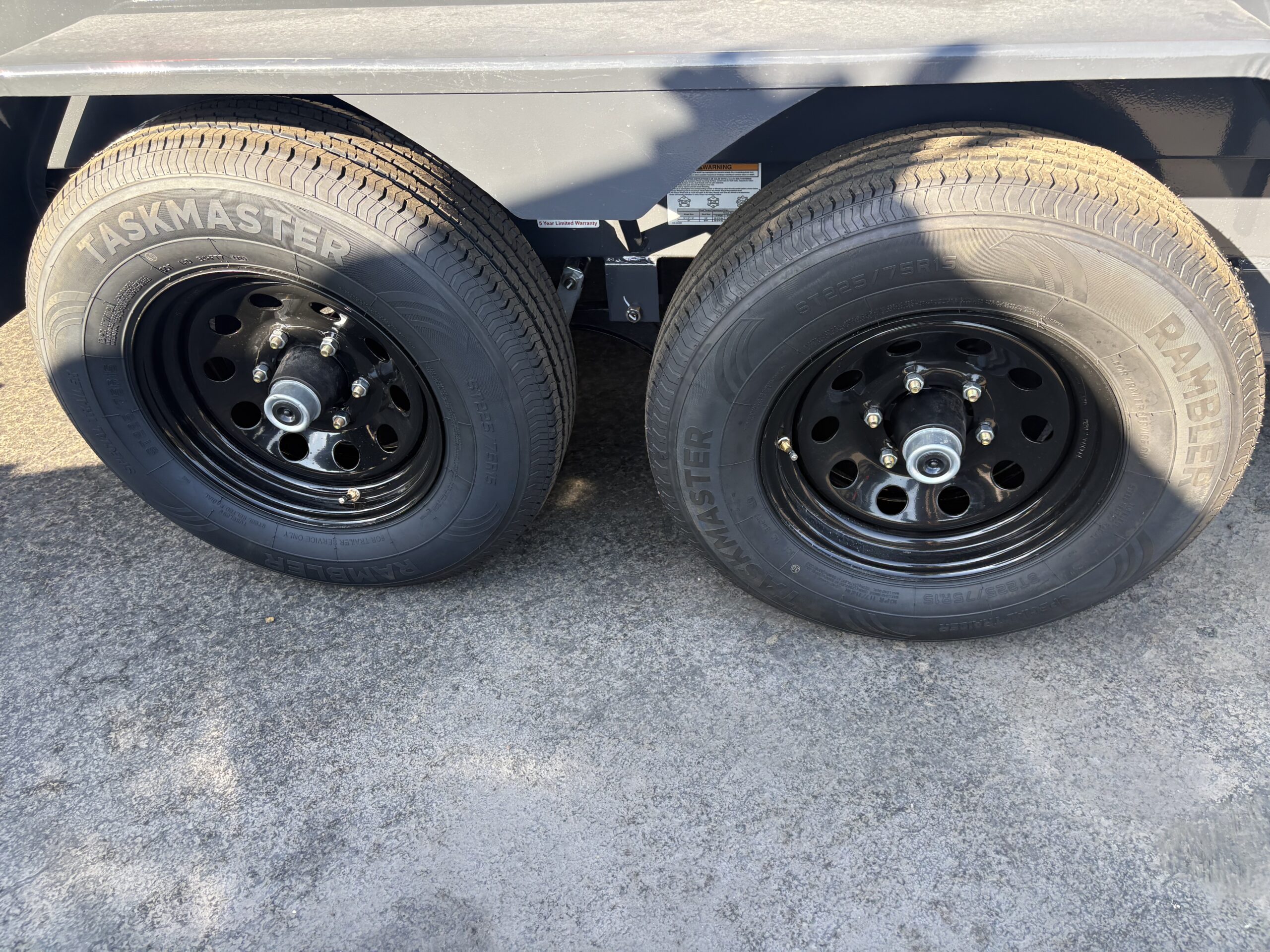 12x72 Norstar Tandem Axle Dump, 10K GVWR, 20" Sides - Image 3