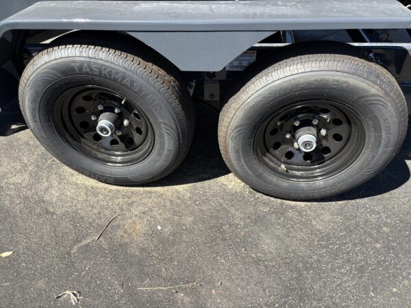 12x72 Norstar Tandem Axle Dump, 10K GVWR, 20" Sides