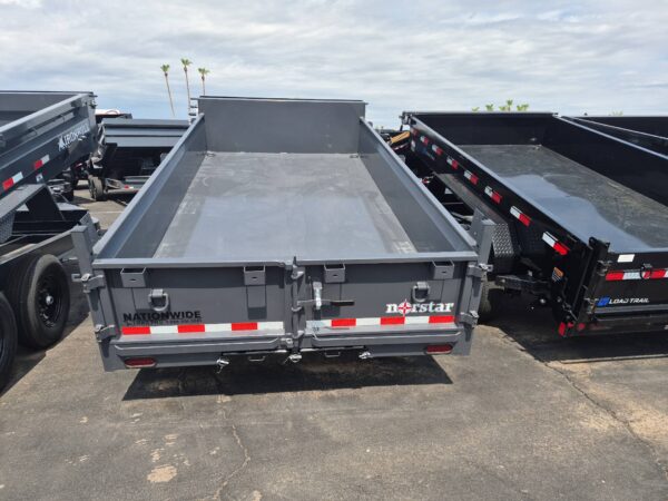 14x83 Norstar Tandem Axle Dump, 14K GVWR, 20" Sides