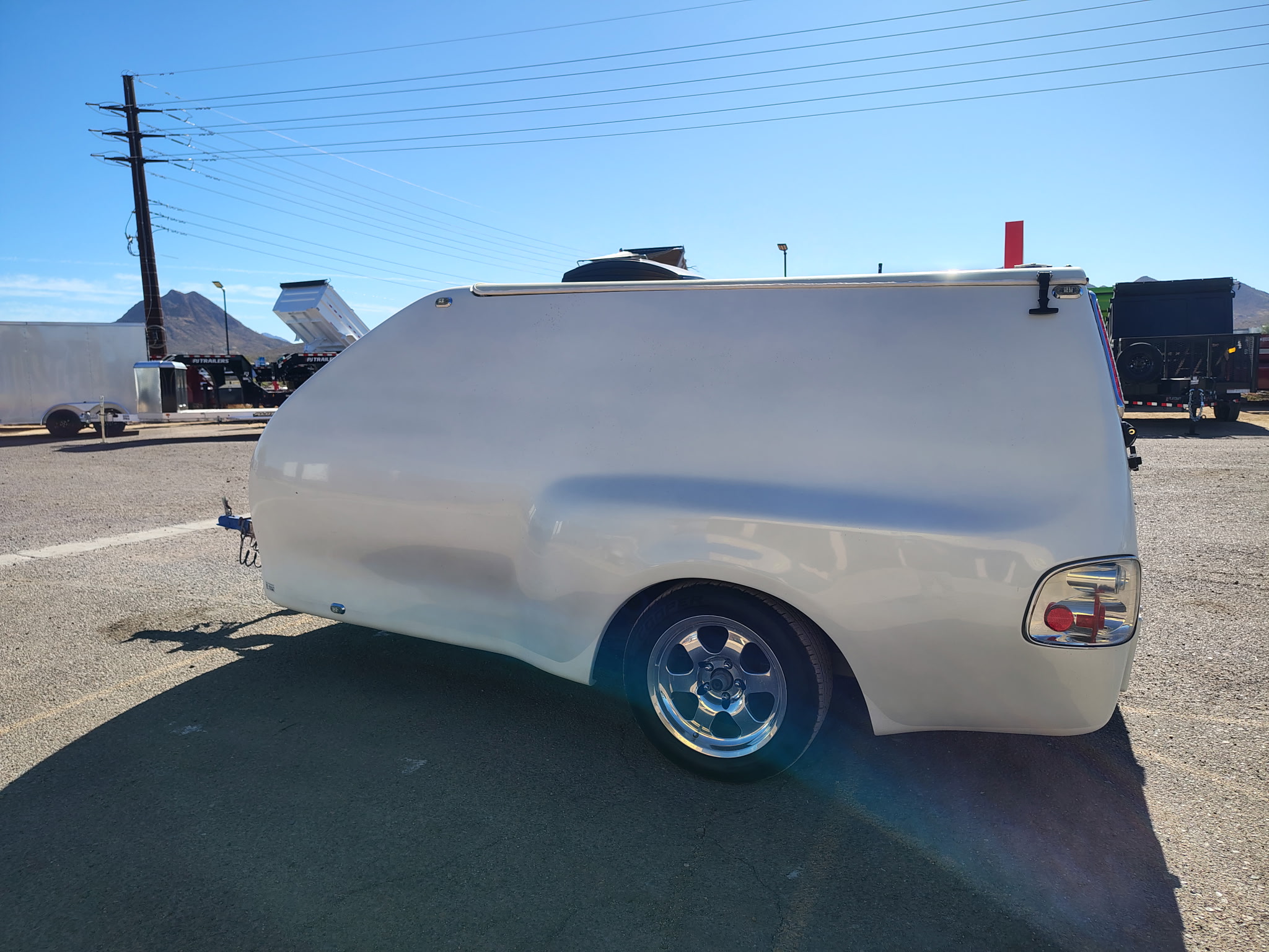 Custom 12' Fiberglass Motorcycle Hauler - Image 3