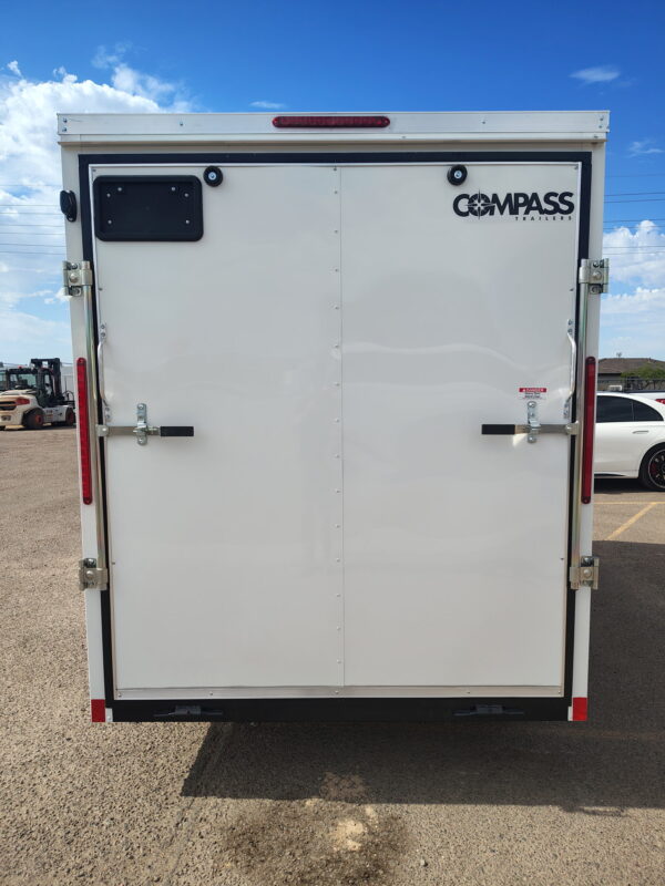 12x6 Indigo DLX, 3K GVWR, Ramp Door